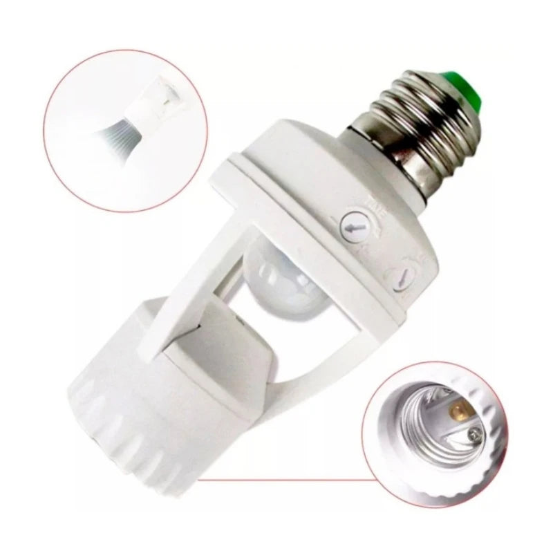 Presence Sensor With Photocell For E27 Socket Lamp