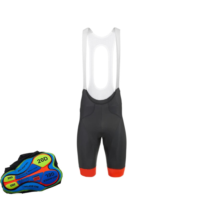 2021 Team Mtb Cycling Clothes Bib Shorts Breathable Motorcycle Riding Silicone Sports Mens Cycling Short Pants
