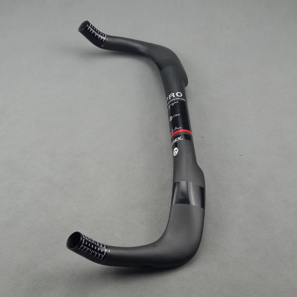 Bicycle Bullhorn handlebar Carbon TT Bar Road Rest Handlbars Bike Black 3K Matte 31.8*380/400/420/440mm Triathlon Handlebar