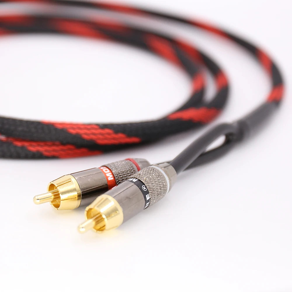90degree 3.5mm jack to 2RCA audio cable HIFI stereo Audio Wire for amplifier, mobile phone, computer, desktop audio