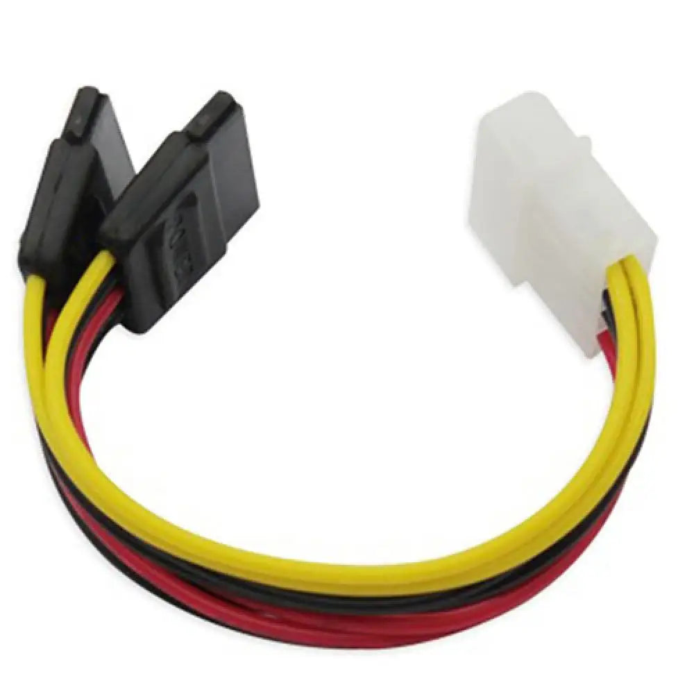 4 Pin IDE Molex to 15 Pin 2 Serial SATA Hard Drive Power Adapter Cables 3.5 inch SATA hard disk Computer 4pin to 15pin IDE Cable