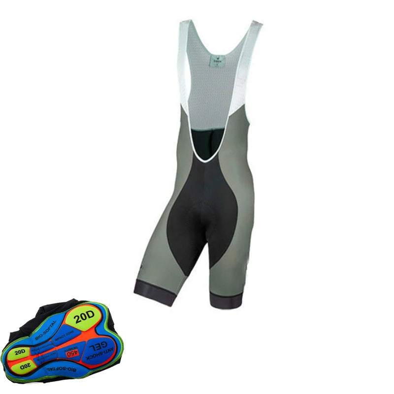 2021 Team Mtb Cycling Clothes Bib Shorts Breathable Motorcycle Riding Silicone Sports Mens Cycling Short Pants