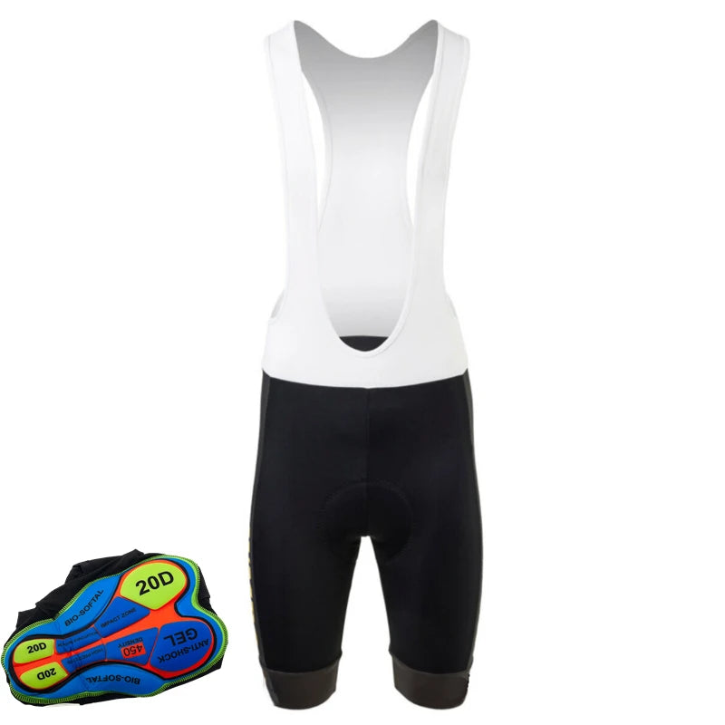 2021 Team Mtb Cycling Clothes Bib Shorts Breathable Motorcycle Riding Silicone Sports Mens Cycling Short Pants
