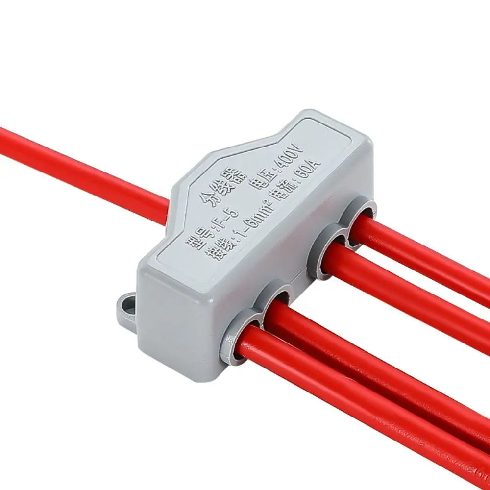 Wire Connector High Power Splitter Quick Electrical Cable Terminal Blocks Junction Box Connectors Large Current Conductor Brass