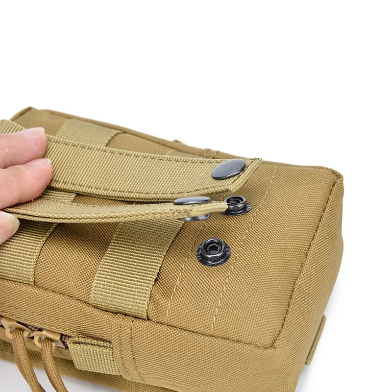 Tactical Moller Bag Outdoor Mobile Phone Waist Bag EDC Tool Hunting Accessories Bag Vest Pack Cell Phone Working Tools Holder