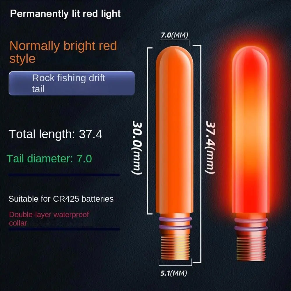 Sensor Color Change LED Fishing Smart Float Top Super Bright Electronic Floats Buoy Ultra Sensitive Night Fishing Float Top