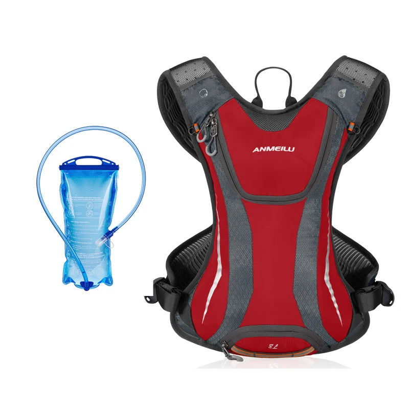 ANMEILU Motorcycle Cycling Hydration Pack MTB Off Road Motocross Water Backpack Sport Mountain Bike Water Bag