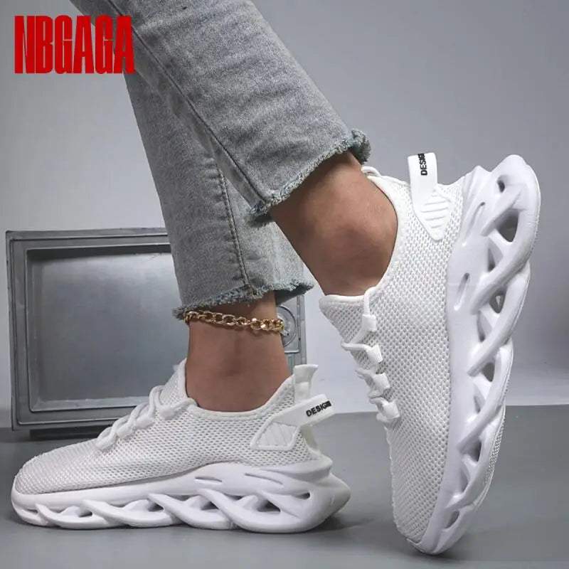 Men's Running Shoes Casual Walking Outdoor Non Slip Sport Tennis Sneaker Athletic Training Comfortable Lightweight Four Season