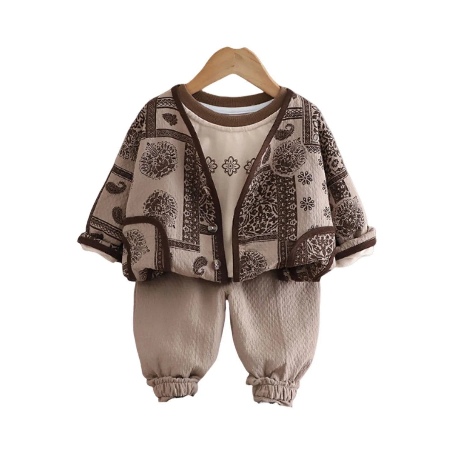 Children'S Clothing Suit Autumn Winter Kids Casual Long Sleeve Set Comfortable Daily Wear Outfits Casual Children Clothes Sets