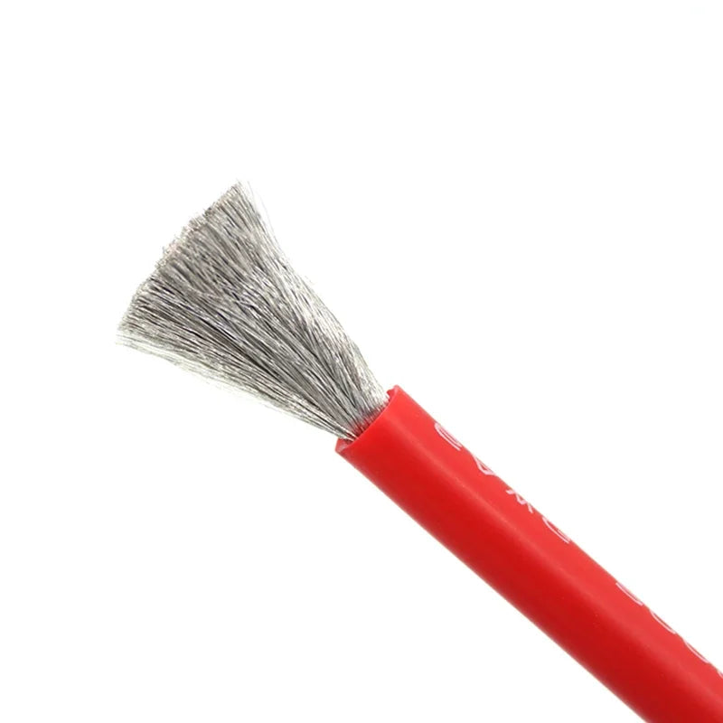 Car Automotive Electrical Electric Cables 6Awg Silicone Cable Red Wire 8awg 10awg 12awg 14awg 16awg 18awg 20awg 22awg 24awg