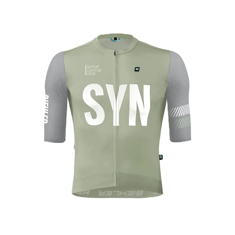 SYN Cycling jersey men's summer cycling set road cycling bib quick drying cycling suit breathable cycling shirt