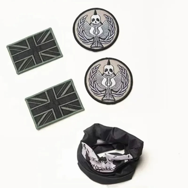 Call of Duty 6 Cosplay Clothing Same Jacket Tf141 Team Uniform Ghost Combat Suit Ghost Jacket Hoodies for Men and Women