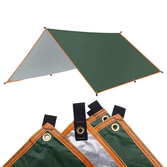 5x3m 4x3m 3x3m Awning Waterproof Tarp Tent Shade Ultralight Garden Canopy Sunshade Outdoor Camping Tourist Beach Sun Shelter