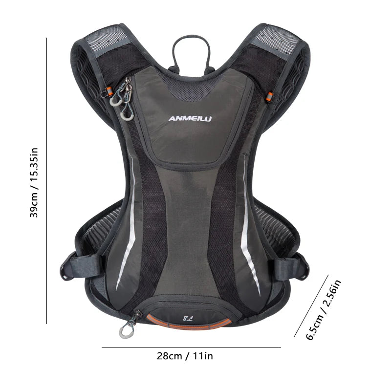 ANMEILU Motorcycle Cycling Hydration Pack MTB Off Road Motocross Water Backpack Sport Mountain Bike Water Bag