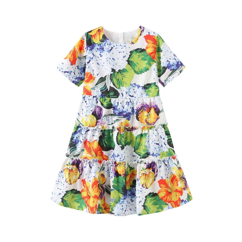 2025 Kids Costume Dresses For Girls Children Party Dress Ball Grown Vestido Infantil Menina Princess Vestido Girl Clothing