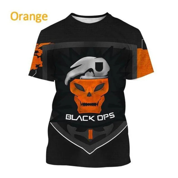 Call of Duty Warzone 3D Printed T-shirt Casual Summer Fashion Oversized Shooting Game Men and Women T-shirt Short Sleeve Top