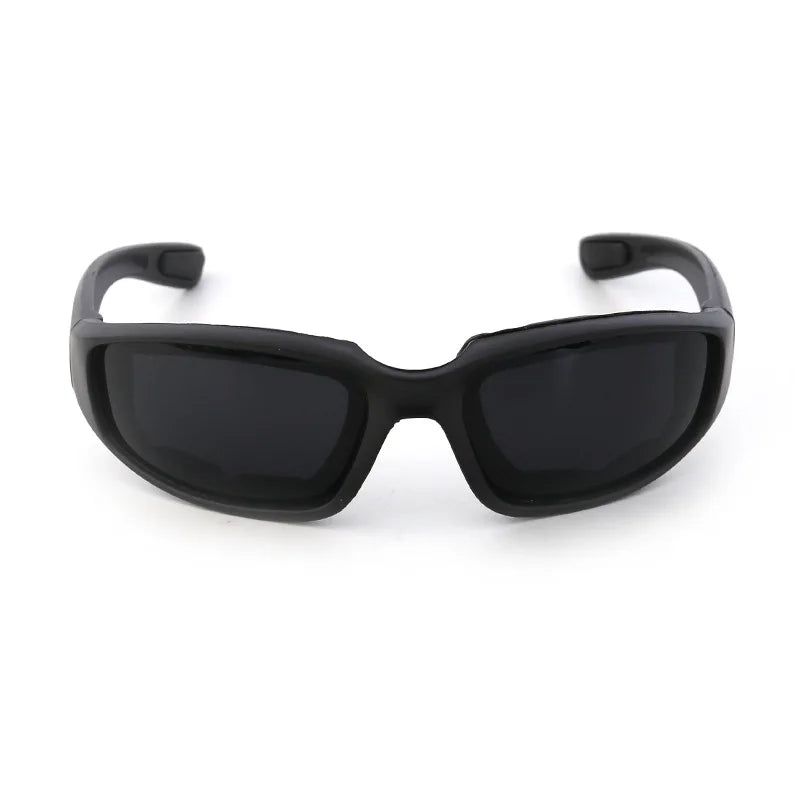 1pc Sports Glasses Combo, Windproof Cycling Eyewear Outdoor Glasses With Yellow & Grey Lenses Durable Frame Athletic Accessories