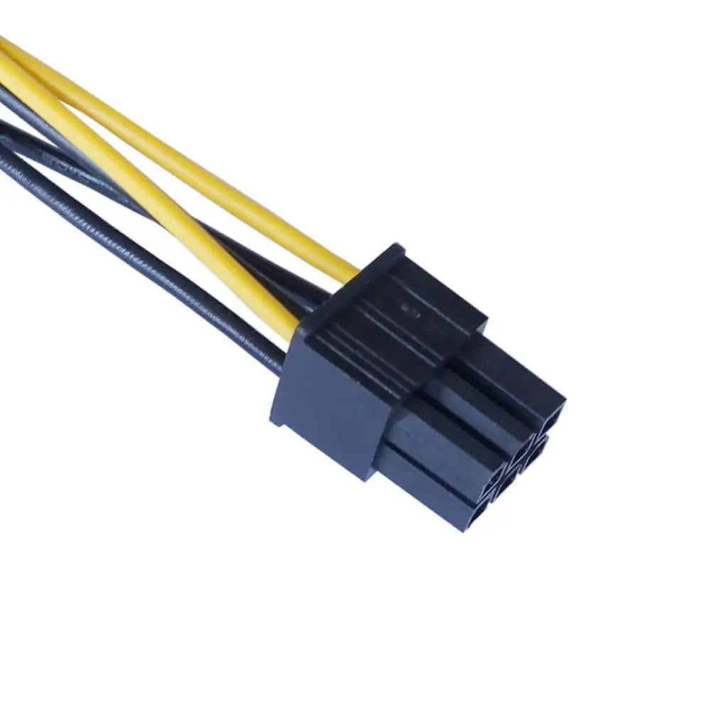 SATA To 6 Pin PCI Express 15 Pin To 6 Pin SATA Adapter Cable SATA Power Cable Graphics Card Power Cord Video Card Power Cable