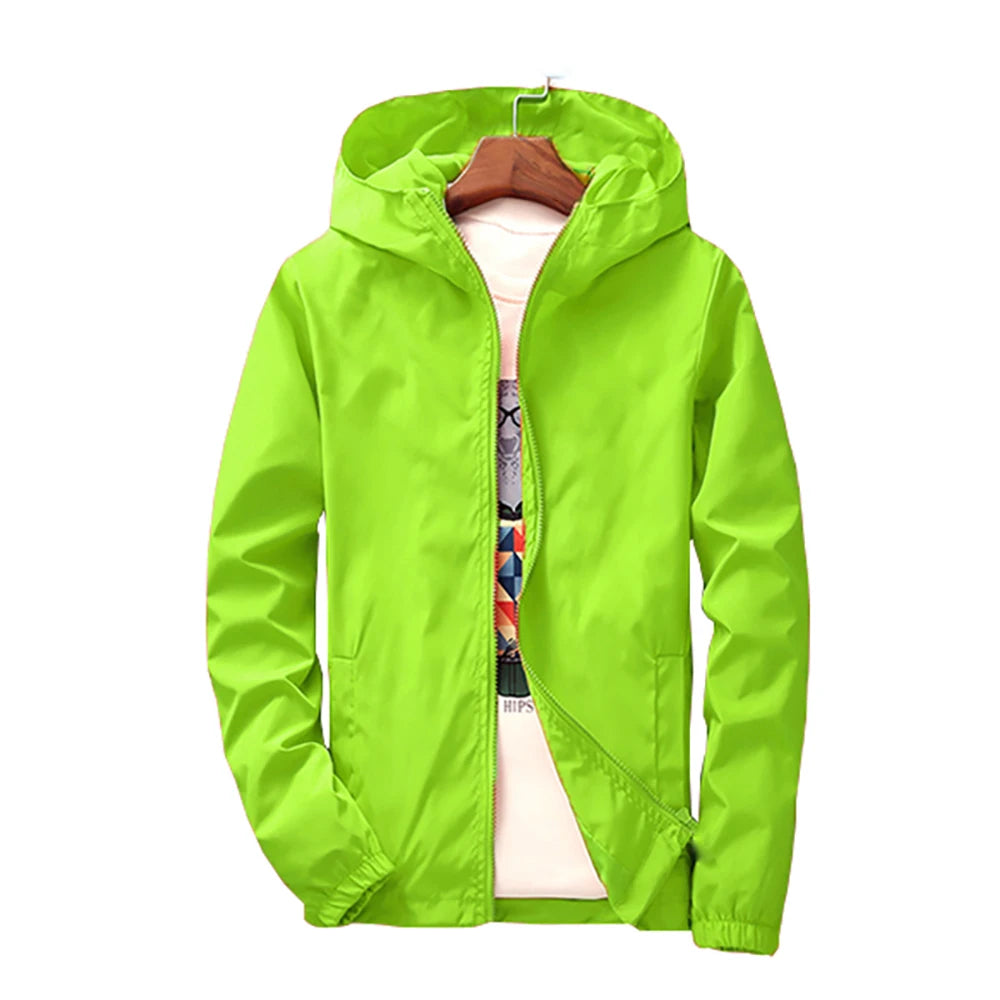 Camping Rain Coat Men Women Windbreaker Women Men Waterproof Jacket Cycling Protect Clothing Fishing Rain Wind Breaker Jacket