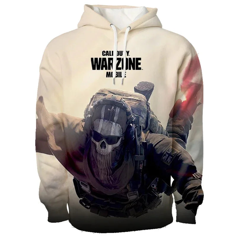 Game Call Of Duty Warzone 3D Print Hoodie Women Men's Hooded Sweatshirts Harajuku Streetwear Long Sleeve Pullover Tops Clothing