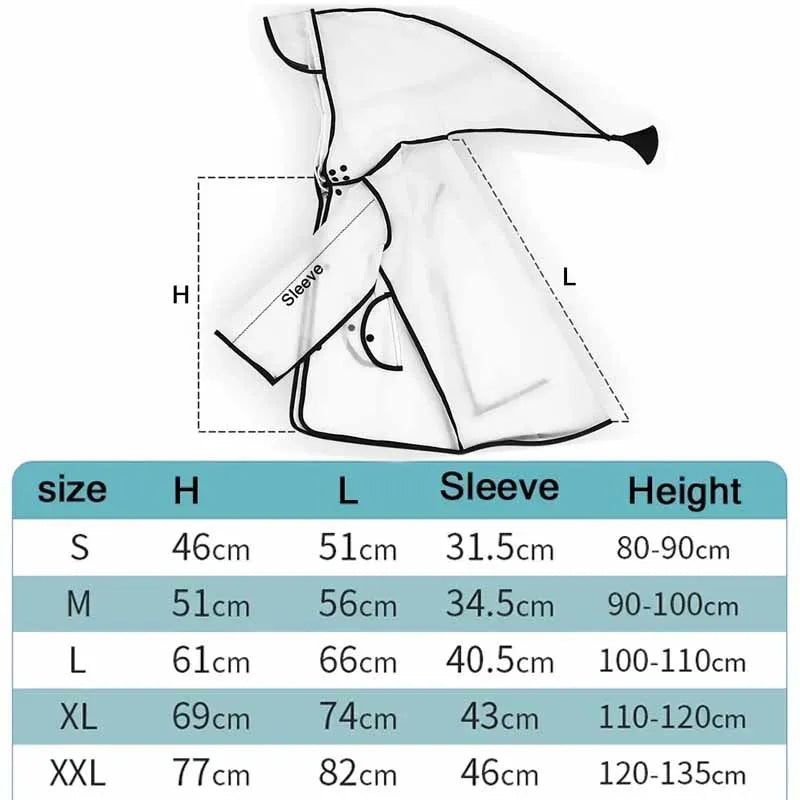 Cute Kids Children Raincoat Outdoor Waterproof Rain Poncho Children Impermeable Rain Coat Boy Girl Student Rainsuit Gift