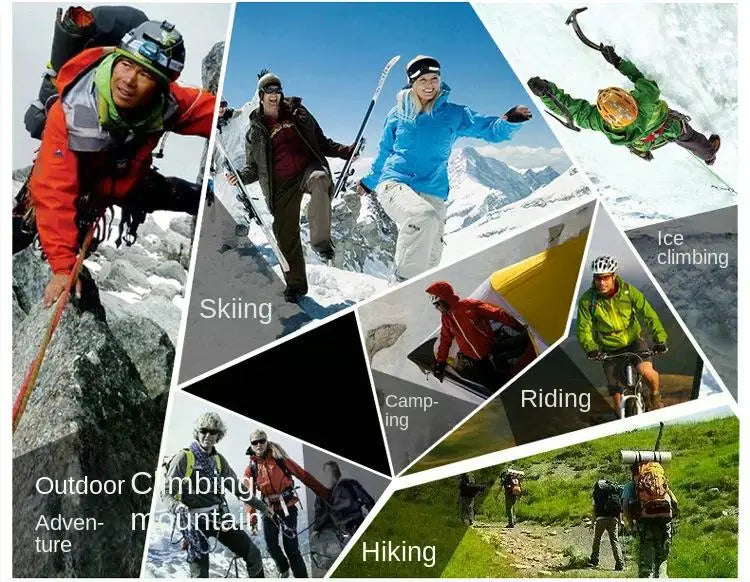3.5KG Thickened and widened oversized sleeping bag -15 ℃ -25 ℃ cold waterproof warm outdoor cotton sleeping bag