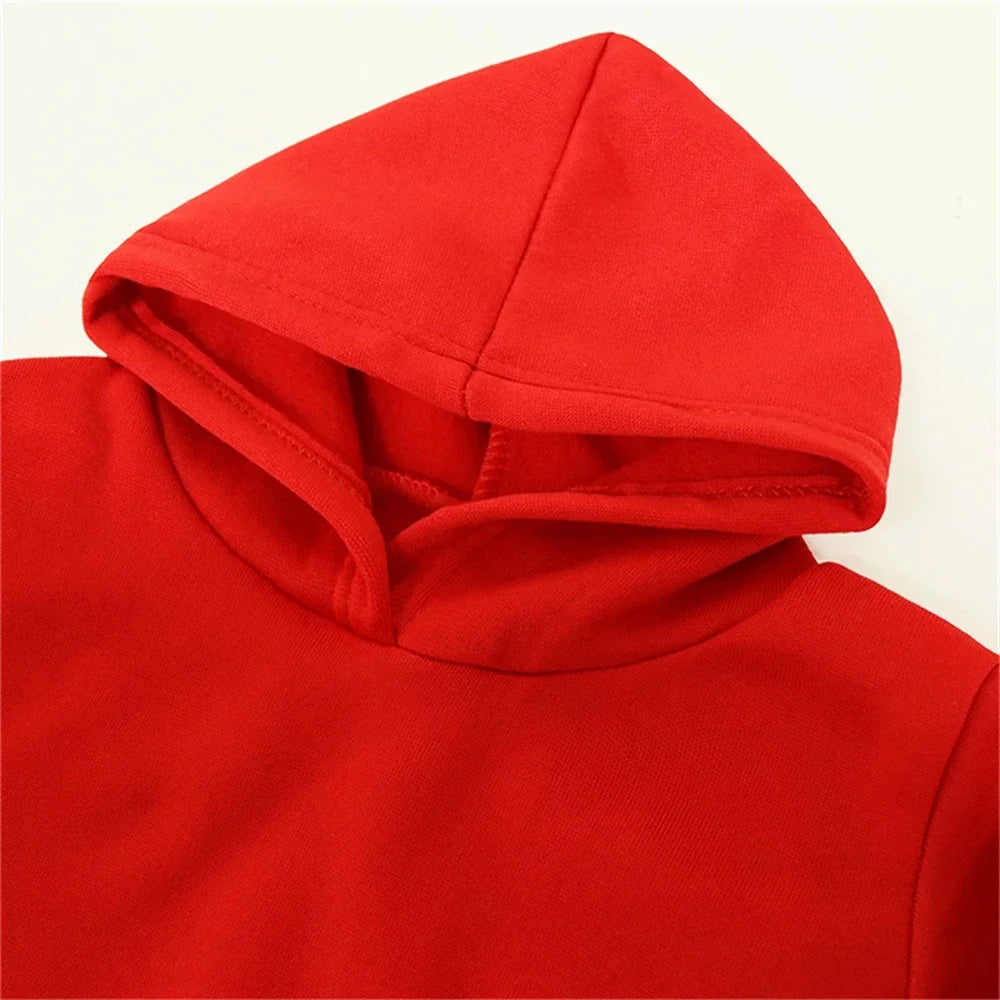 Ropa para niños Little Bear Otoño Invierno edad 3-12 niños niñas abrigo niños Sudadera con capucha + Pantalones conjunto negro