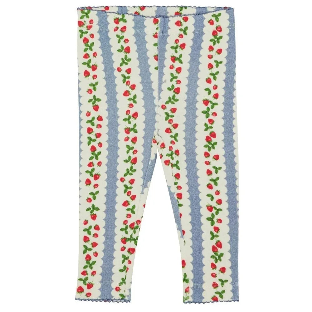 2025 New Kids Girls Clothes AW New Toddler FL Cute Bow Strawberry Printed Dresses Denim Vest Dress Jeans Children Clothing