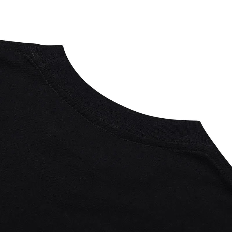 Camiseta de rapero para hombre y mujer camiseta de algodón por goteo informal a la moda novedad de verano streetwear