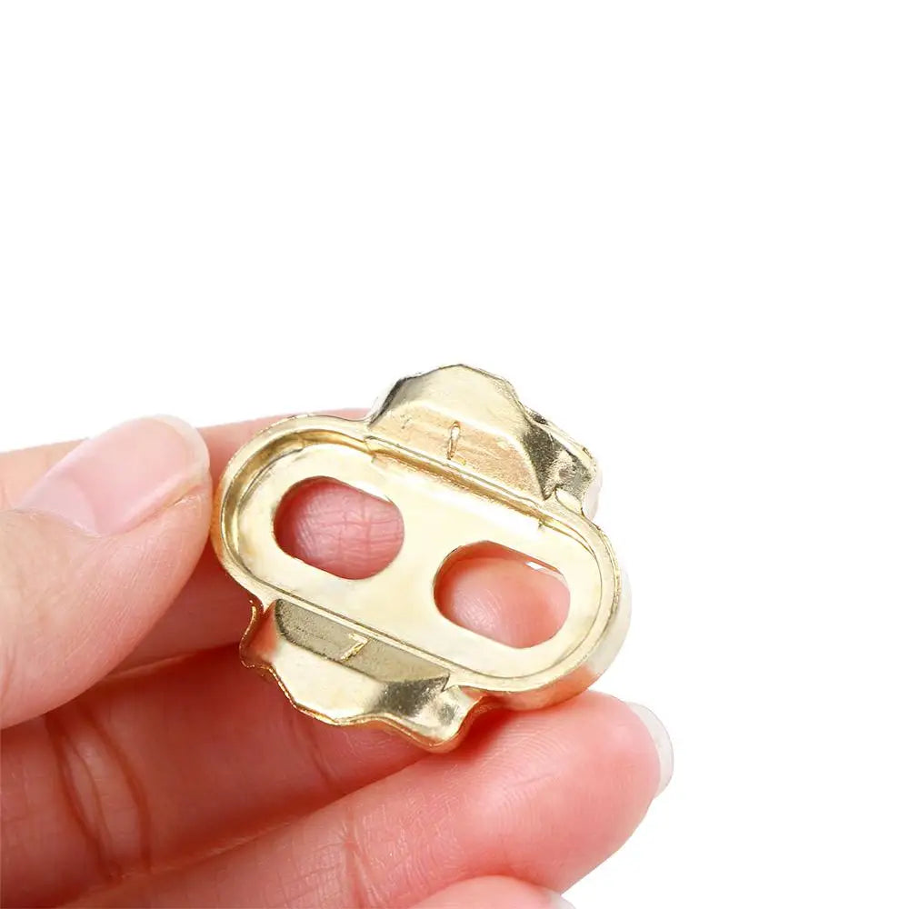 Bicycle Cleats Riding Shoes Splint Set Bike Shoes Cleats Bicycle Pedal Cleat Bicycle Pedal Lock Tabs Crank Cleats Screw Set