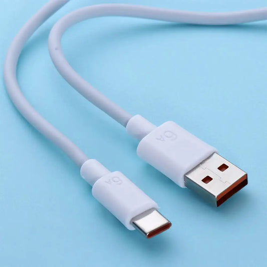 1/1.5/2M 30cm Data Cable Type C USB Digital Cables Mobile Phone USB Type C Cable 6A Fast Charger Cable Data Cord Sync Wire