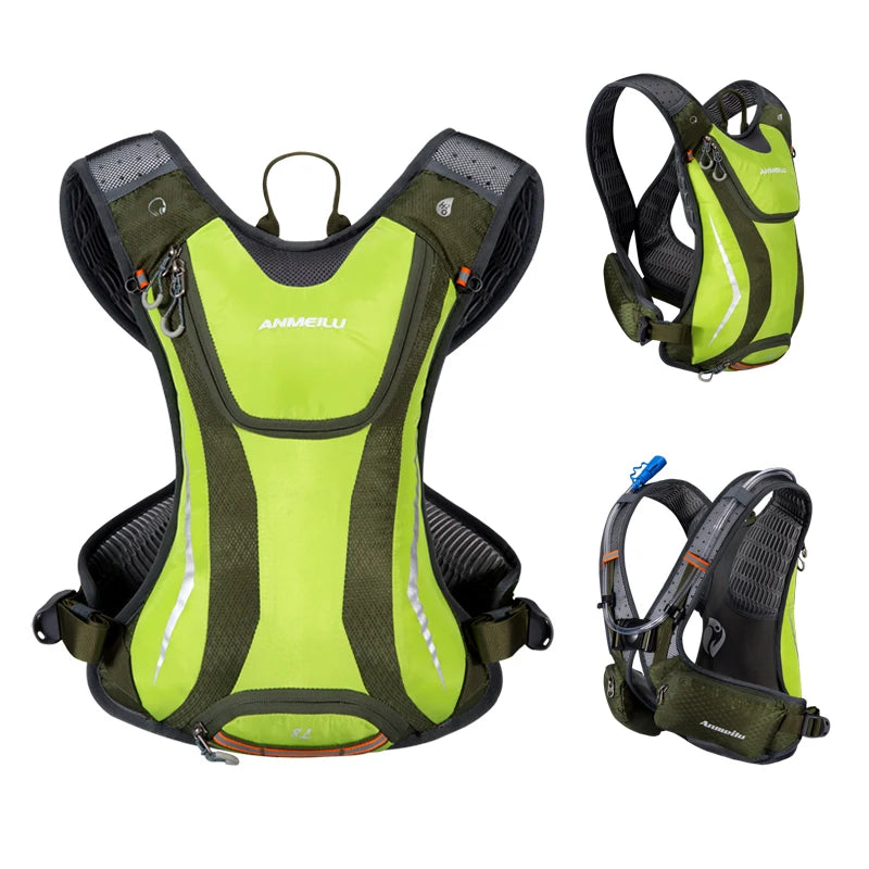 ANMEILU Motorcycle Cycling Hydration Pack MTB Off Road Motocross Water Backpack Sport Mountain Bike Water Bag