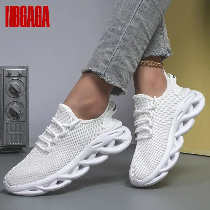 Men's Running Shoes Casual Walking Outdoor Non Slip Sport Tennis Sneaker Athletic Training Comfortable Lightweight Four Season