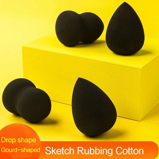 1/2/5pcs Art Sketch Blending Sponge Black Charcoal Pencil Sketching Rubbing/Wiping Cotton Painting Special Eraser Highlight Tool