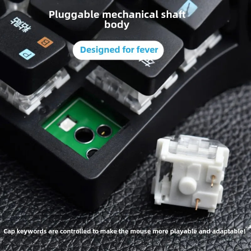 Wired Multi Button Mouse for Competitive Gaming Customized 9 Main Buttons and Side Scroll Wheel Design Professional Game Engine