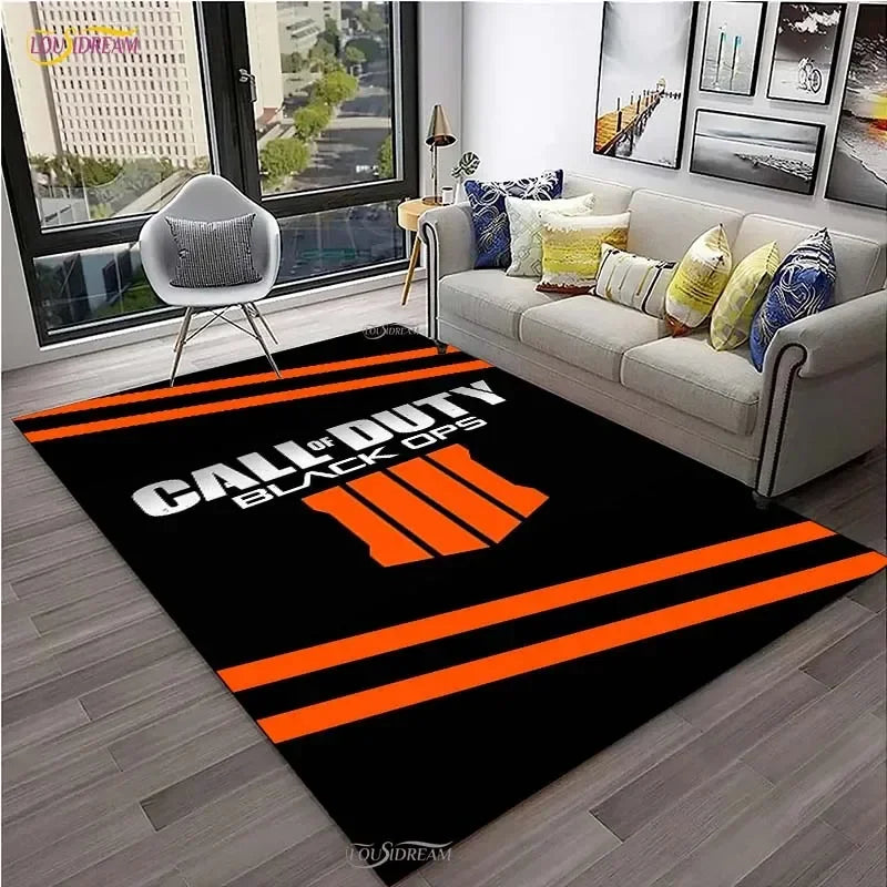Call of Duty Game Carpet Living Room bedroom Sofa Coffee decorat yoga area rugs kitchen Door Un-Slip Mats Alfombra birthday gift