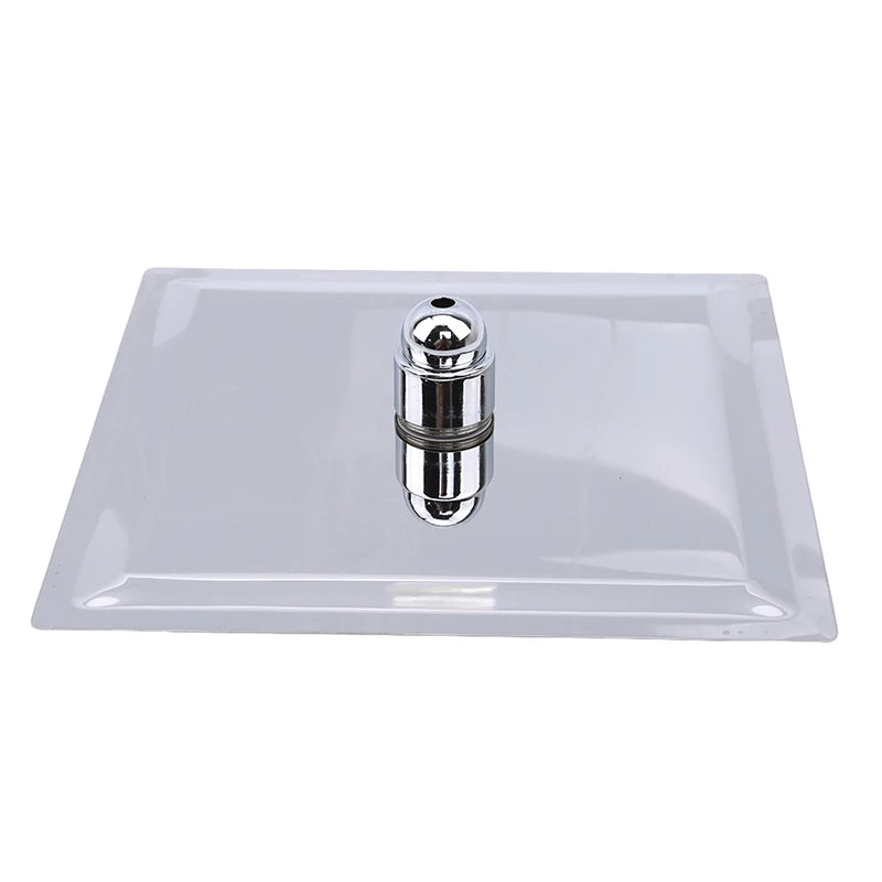 Rainfall Shower Head 10/8/6 Inch Stainless Steel Ultra-thin Waterfall Shower Heads Rainfall Shower Head Rain Square Round