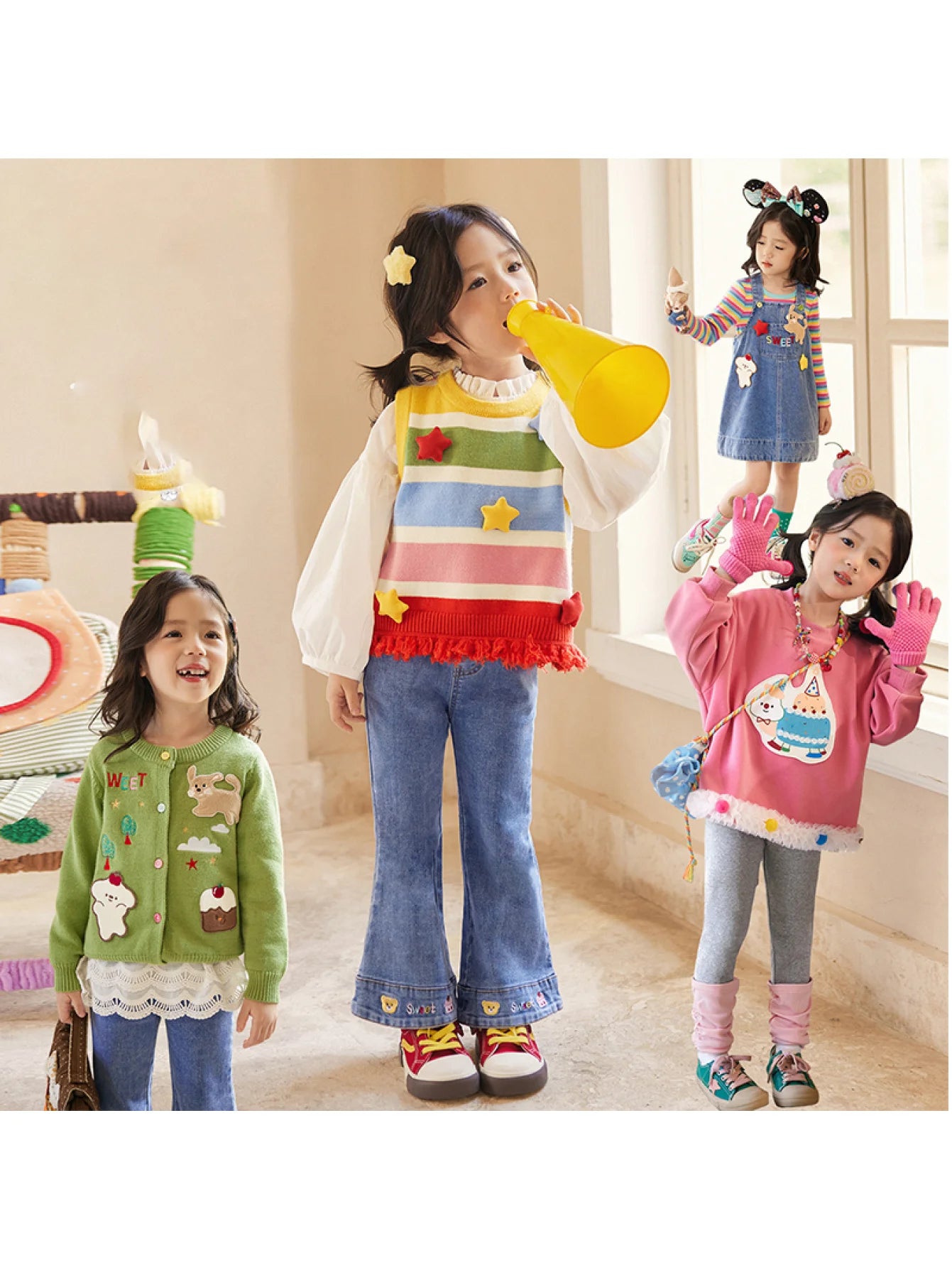 Children's Clothing for Girls, New Autumn Clothing, Casual Wear for Toddlers, Children's Clothes for Girls