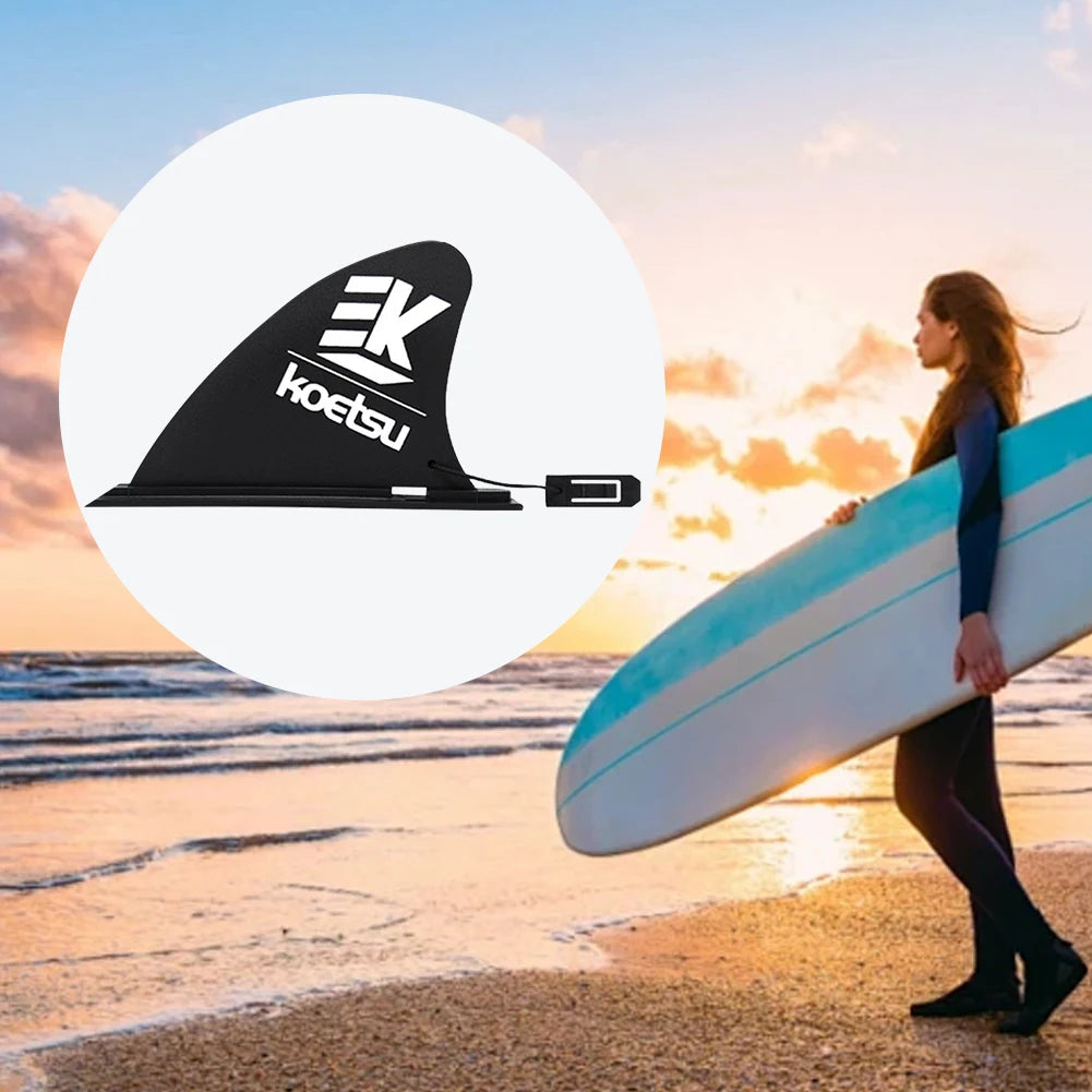 Surfboard Fin Quick Release Paddle Board Fin Detachable Surfboard Tail Fin Protective Stand Up Board Fin for Paddle Board