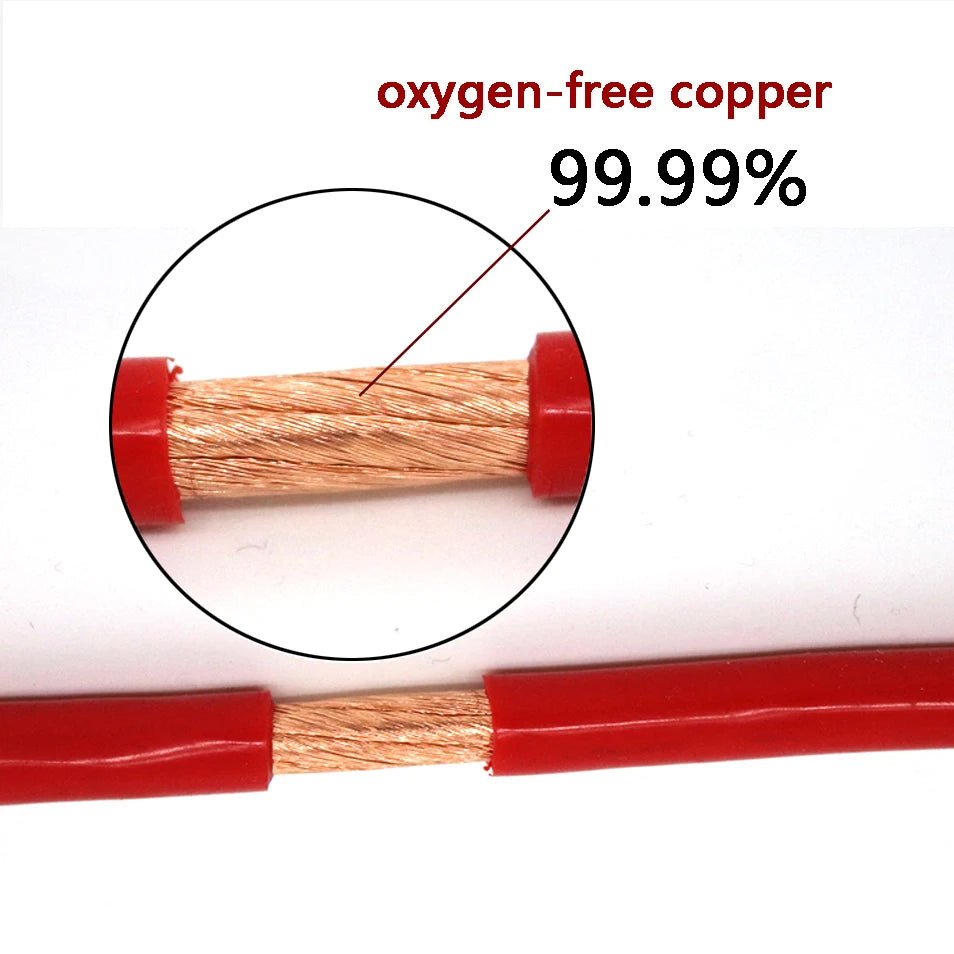 RV Copper Wire 10mm2 16mm2 25mm2 35mm2 Strand Copper Cable Red Black Electrical Wires PVC Single-Core Multi-Strand Power Cables
