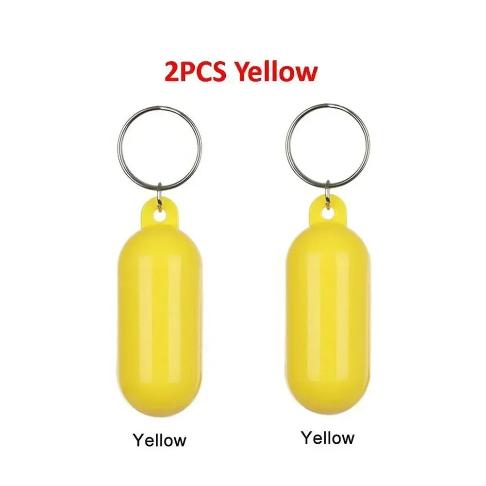 2x Boat Kayak Floating Keyring Buoyant Key Ring Float Keychain Boat Accessories For Boating Fishing Kayaking Rafting And Surfing