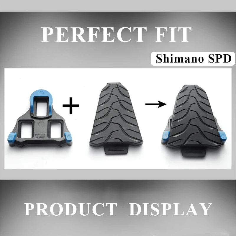Bike Cleat Cover Bicycle Pedal Cleats Protector Fit SPD for LOOK KEO Road Bike Cycling Shoes Cleats Protection Pedal Cleat Cover