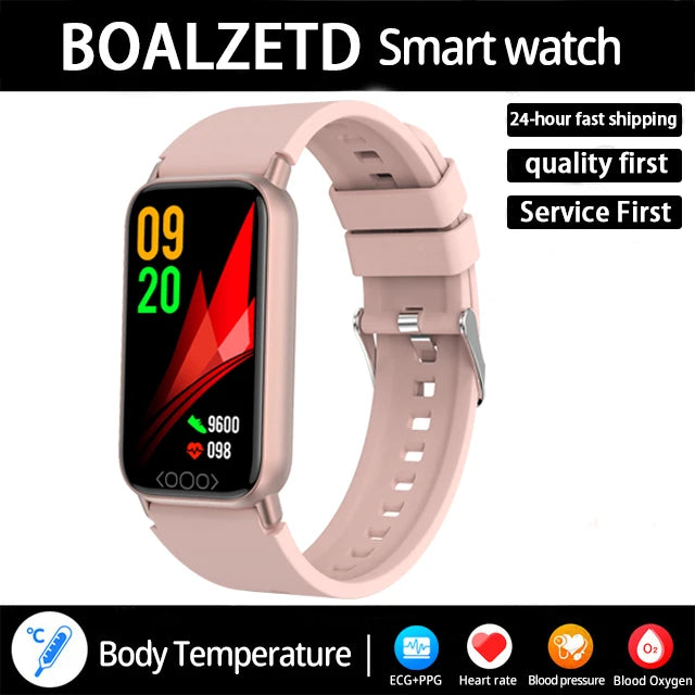 2025 New ECG+PPG Smart Watch Men Heart Rate Uric Acid Blood Fat Call Reminder Health Smartwatch Women Waterproof For Xiaomi IOS