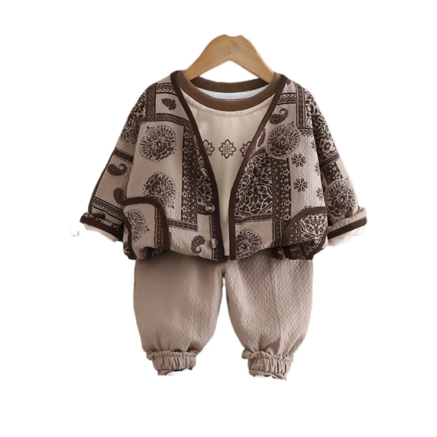 Children'S Clothing Suit Autumn Winter Kids Casual Long Sleeve Set Comfortable Daily Wear Outfits Casual Children Clothes Sets