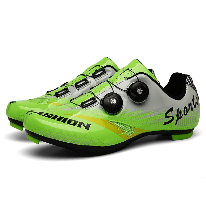 Cycling MTB Shoes with Cleats Men Route Cleat Road Bike Speed Sneaker Racing Women Bicycle Mountain Spd Biking Footwear