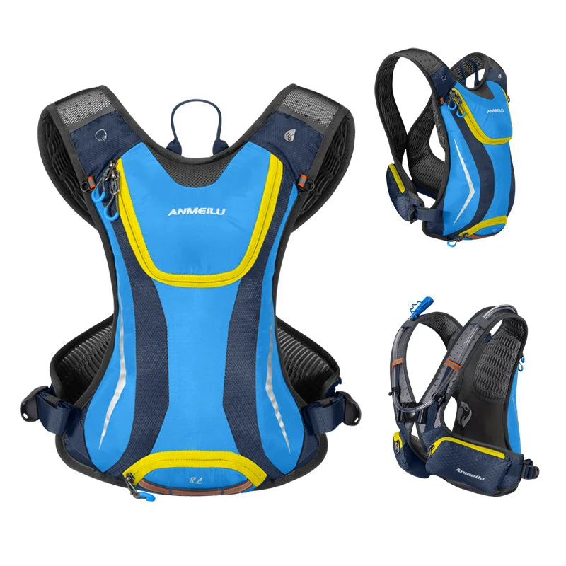 ANMEILU Motorcycle Cycling Hydration Pack MTB Off Road Motocross Water Backpack Sport Mountain Bike Water Bag