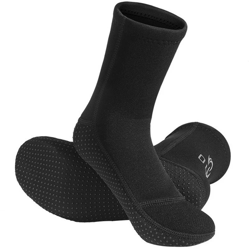 New 3mm Diving Neoprene Socks Anti Slip Warm Cold-proof Wetsuit Surfing Snorkeling Water Sports Diving Socks