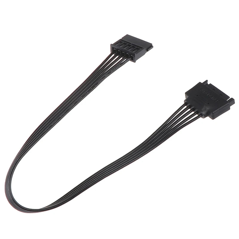 SATA 15Pin Male To Female Power Extension Cable HDD SSD Power Supply Cable SATA Power Cable For PC 30CM