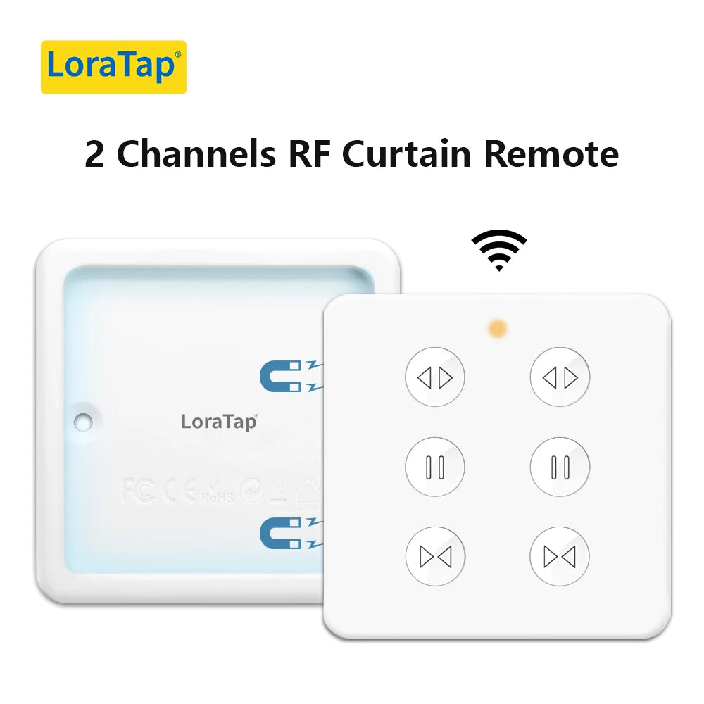 Tuya Smart Life Curtain Switch Rolling Blinds Engine Roller Shutter RF & WiFi Connected Google Home Alexa Echo Motor LoraTap
