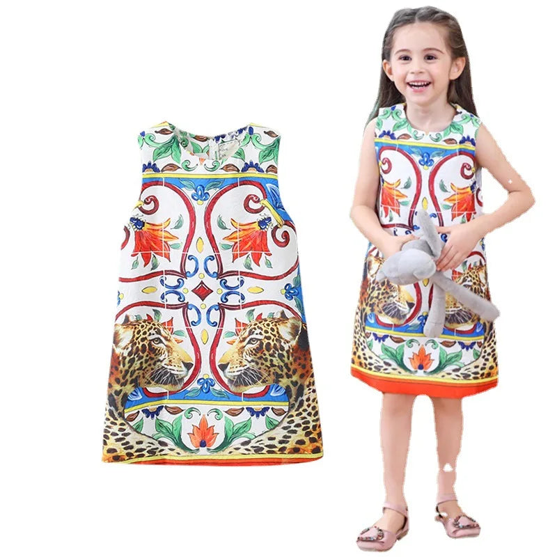 2025 Kids Costume Dresses For Girls Children Party Dress Ball Grown Vestido Infantil Menina Princess Vestido Girl Clothing